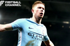 マンチェスター・シティのMFケビン・デ・ブルイネ。今季は特筆すべきパフォーマンスを見せている