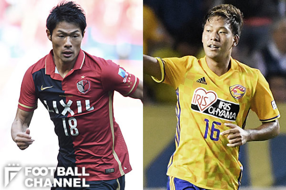 赤崎秀平（左）と野津田岳人（右）