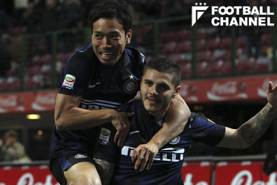 長友佑都　マウロ・イカルディ