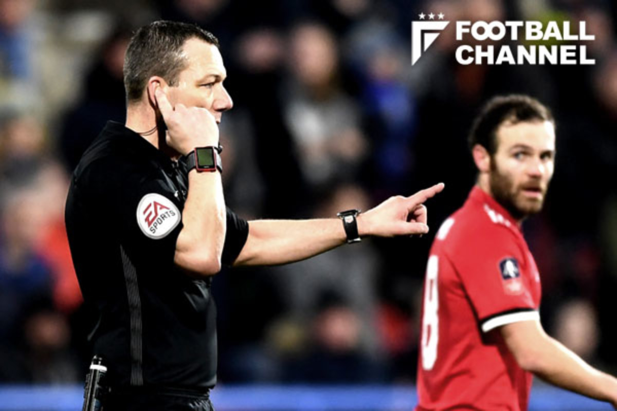 歪んだライン でオフサイド判定 Varによるマンuゴール取り消しが物議 フットボールチャンネル