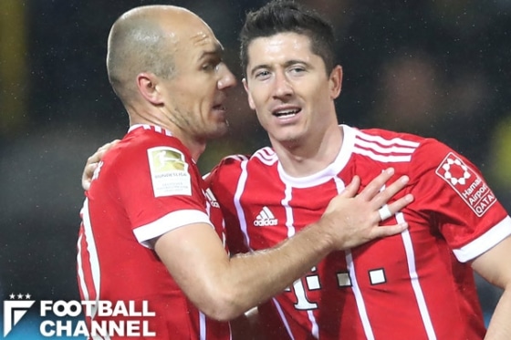 アリエン・ロッベン　ロベルト・レバンドフスキ