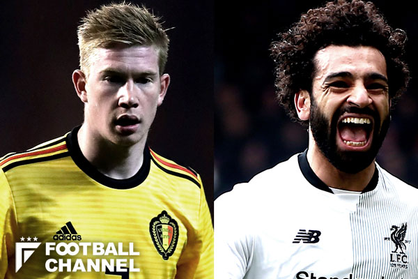 ケビン・デ・ブルイネ、モハメド・サラー