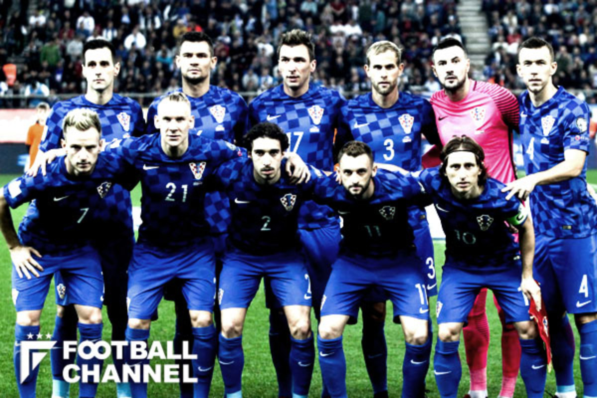 クロアチア W杯に向け24人発表 レアルmfモドリッチ バルサmfラキティッチなど フットボールチャンネル