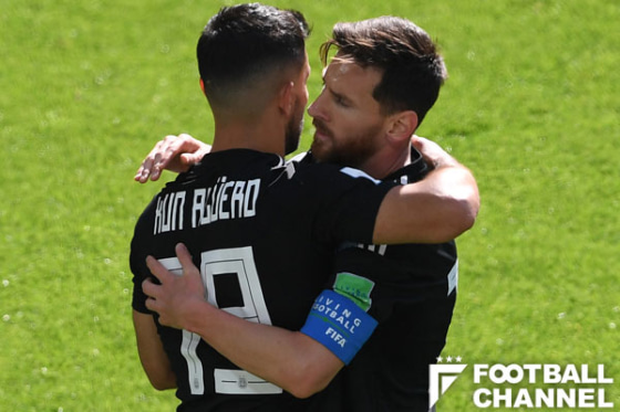 セルヒオ・アグエロ　リオネル・メッシ