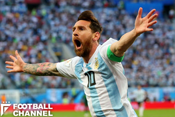 メッシ、W杯史上初10代、20代、30代で得点。アルゼンチン史上3人目の