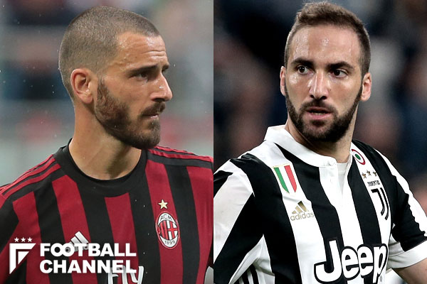 レオナルド・ボヌッチ、ゴンサロ・イグアイン