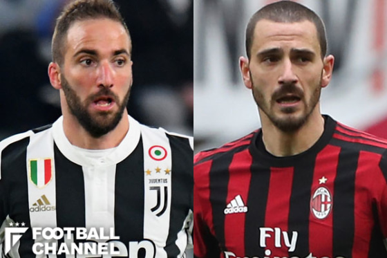 ゴンサロ・イグアイン　レオナルド・ボヌッチ