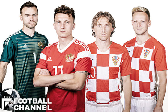 ロシア代表とクロアチア代表