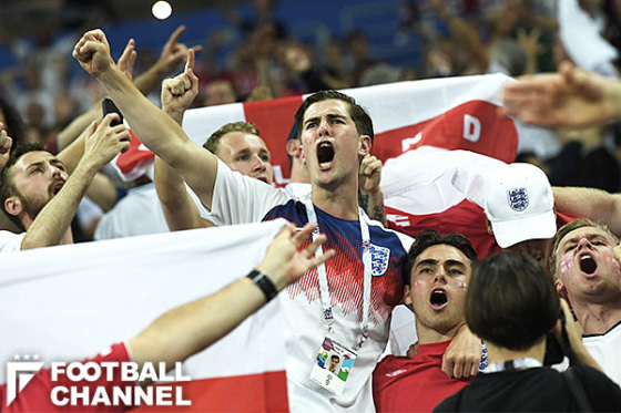 イングランド代表のサポーター