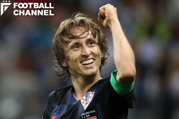 モドリッチ、W杯MVPに続きUEFA最優秀選手賞受賞。C・ロナウドの3連覇を