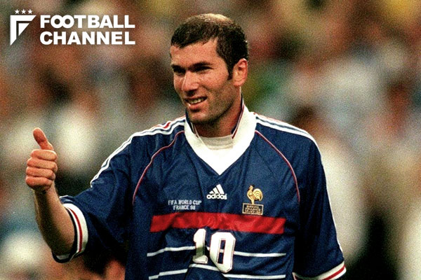 ZIDANE 1998 W杯フランス代表ホーム決勝版ジダン