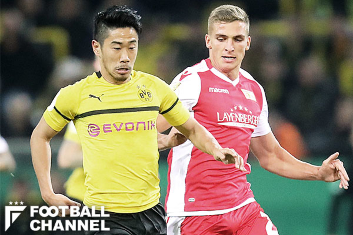 香川真司を起点に2得点 ドルト 2部に苦戦も延長戦の末に3 2勝利 独杯3回戦へ フットボールチャンネル