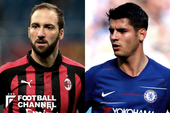 ゴンサロ・イグアイン、アルバロ・モラタ