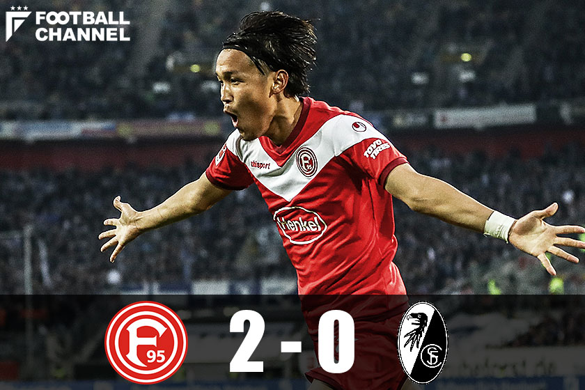 宇佐美貴史がckから先制アシスト 2得点関与でデュッセルドルフの勝利に貢献 フットボールチャンネル