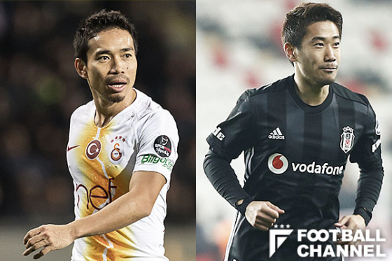 香川真司（左）と長友佑都（右）【写真：Getty Images】