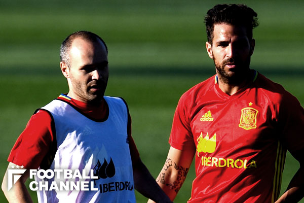 アンドレス・イニエスタ、セスク・ファブレガス