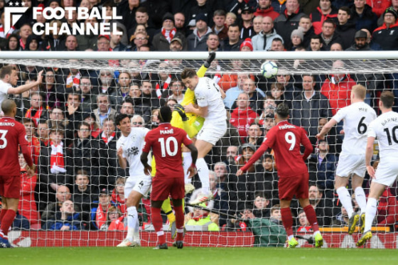 リバプールとバーンリー