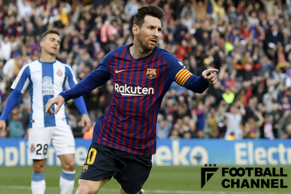 メッシ 2得点で今季31得点目 バルサが中国代表fw初出場のダービーを制す フットボールチャンネル