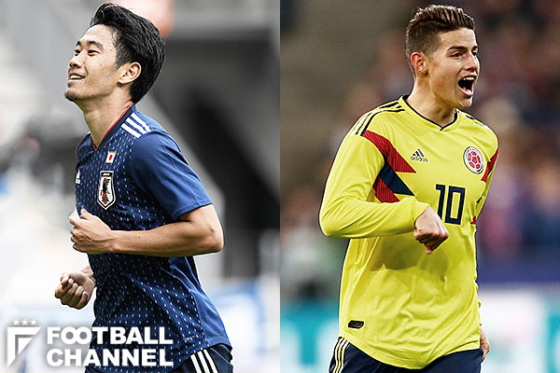 日本対コロンビア