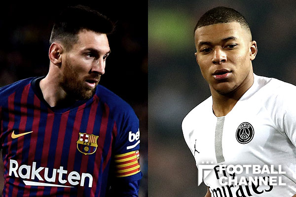 リオネル・メッシ、キリアン・ムバッペ