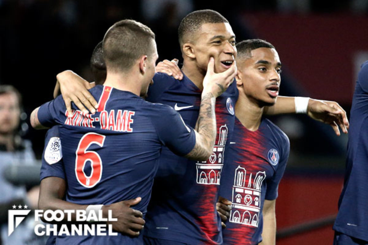 Psg リーグ優勝を パリのシンボル に捧ぐ ノートルダム特製ユニフォーム着用 フットボールチャンネル