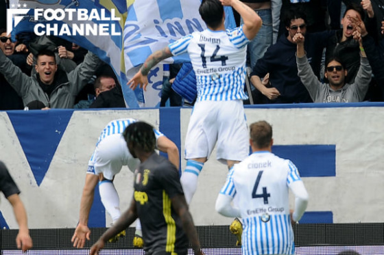 ユベントスとSPAL