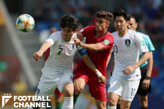 U-20韓国代表とU-20ポルトガル代表