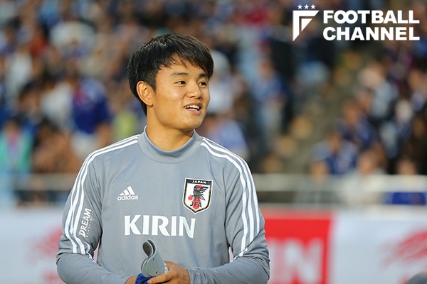 久保建英【写真：田中伸弥】