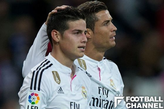 ハメス・ロドリゲス クリスティアーノ・ロナウド