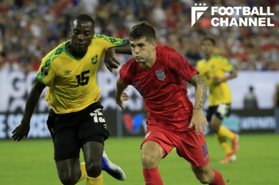 ジャマイカ代表とアメリカ代表