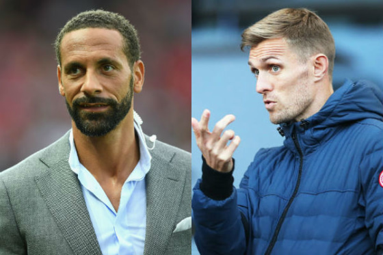 リオ・ファーディナンド氏とダレン・フレッチャー