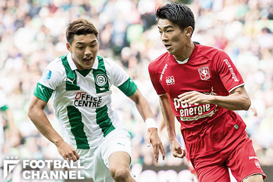 堂安律（左）と中村敬斗（右）