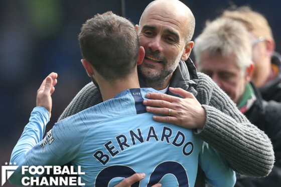 ベルナルド・シルバ　ジョゼップ・グアルディオラ