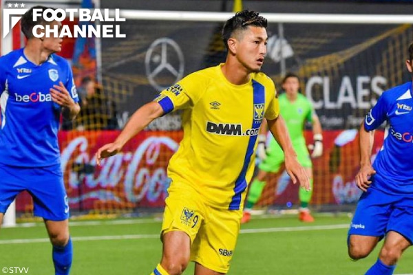 シント＝トロイデンVVに所属するFW鈴木優磨【写真：STVV】