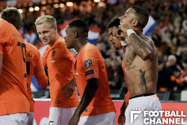 オランダ代表、グループ首位浮上。北アイルランド代表に苦戦も後半AT弾