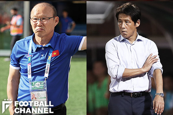 パク・ハンソ監督と西野朗監督