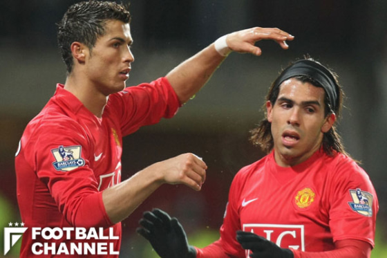 クリスティアーノ・ロナウド　カルロス・テベス