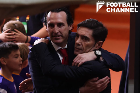 ウナイ・エメリ（左）とマルセリーノ・ガルシア・トラル（右）