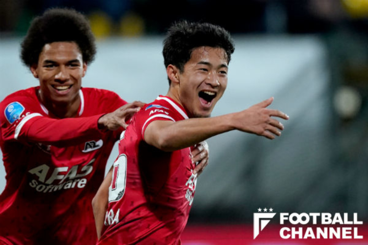 菅原由勢 強烈ミドルで今季2得点目 Azはvvvフェンロに1 0勝利で5連勝 フットボールチャンネル