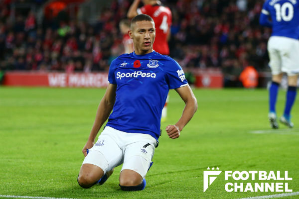 22歳のブラジル代表FWがエバートンと契約更新。2024年までの新契約を