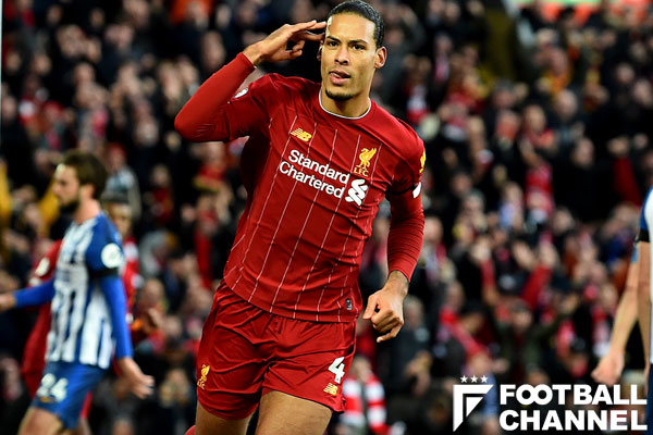 リバプール、ファン・ダイクに新契約オファー提示へ。週給は約2140万円