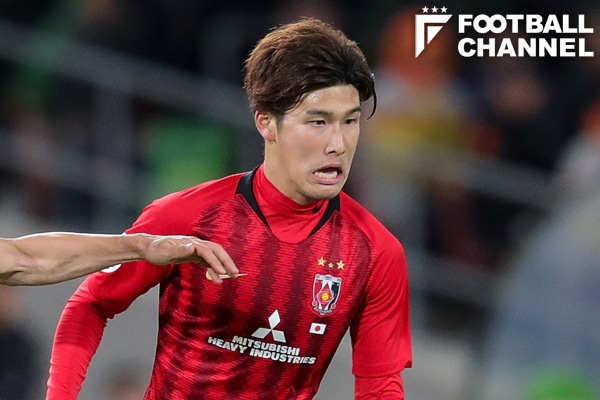 【新品未使用・Mサイズ】浦和レッズ　日本代表　橋岡大樹選手　ユニフォーム 新品未使用・Mサイズ】浦和レッズ 日本代表 橋岡大樹選手