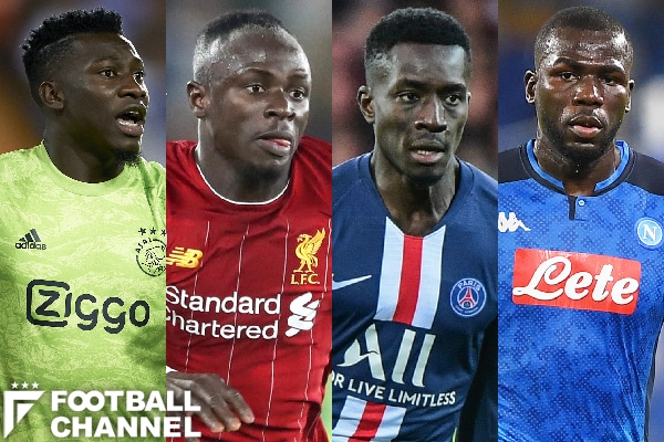 2019年のアフリカベストイレブンを選定【写真:Getty Images】