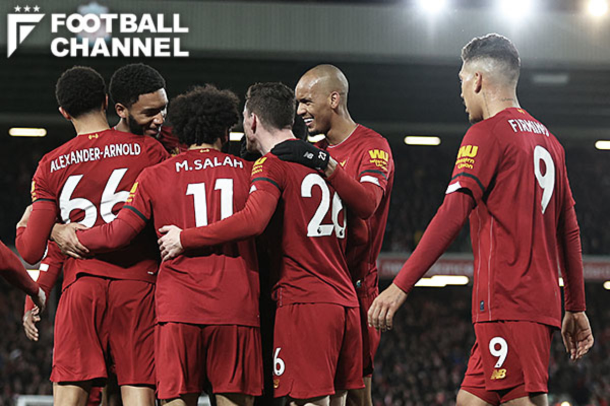 無敵 のリバプール 勝ち点や得失点差が過去のプレミアリーグ優勝クラブに並ぶ フットボールチャンネル