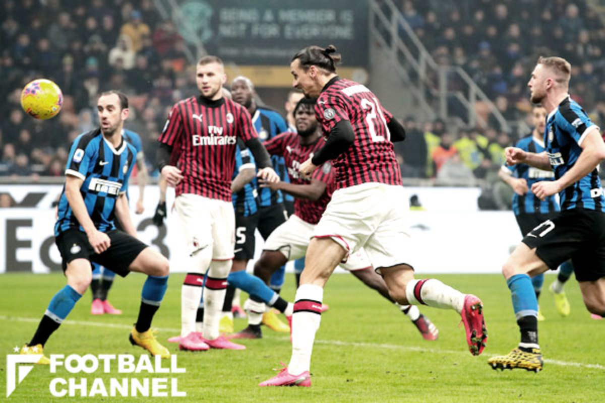 ミラノダービー 神様イブラヒモビッチ降臨も ミランはなぜ崩壊したのか インテルが蘇った45分間 フットボールチャンネル