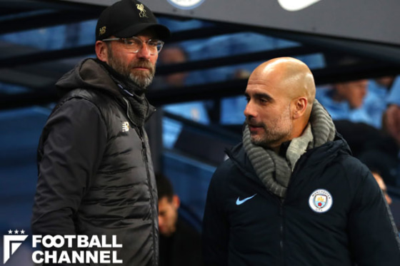 ユルゲン・クロップ　ジョゼップ・グアルディオラ