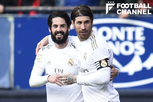 レアル、イスコの今季初ゴールなどで逆転勝利！オサスナに4-1勝利で5