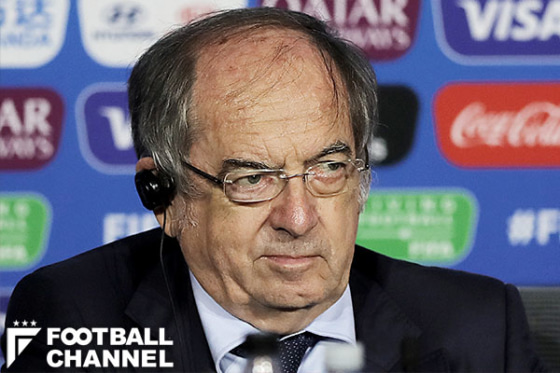 フランスサッカー連盟のノエル・ル・グラエ会長