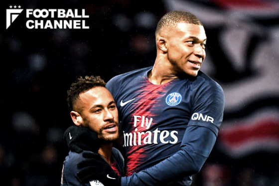 ネイマール、キリアン・ムバッペ