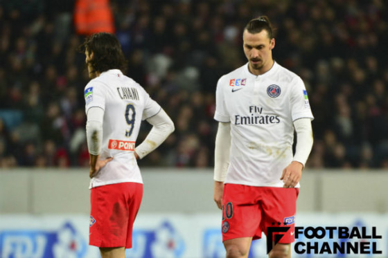 ズラタン・イブラヒモビッチとエディンソン・カバーニ